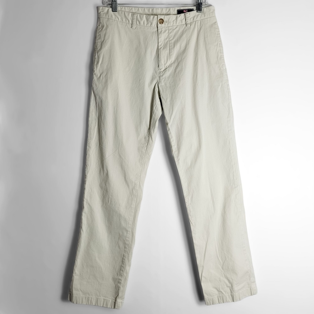 Vineyard Vines Classic Club Pant Khakis Stonewash Mens Size 31